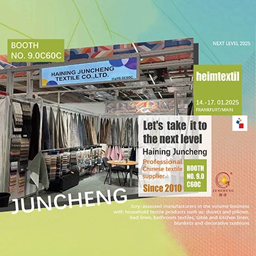 Juncheng Textile Cov Tswv Cuab tuaj koom Heimtextil 2025